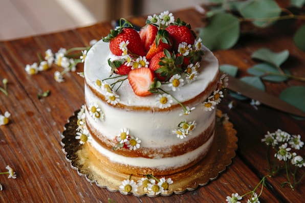 Luxury Strawberry Cake