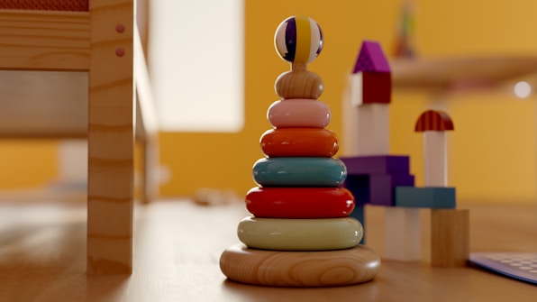 Wooden Stacking Toy